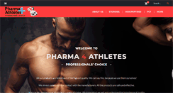 Desktop Screenshot of pharma4athletes.com